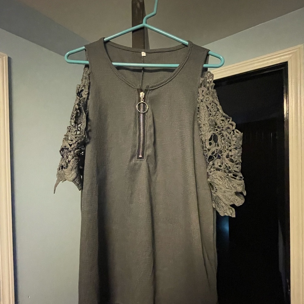 Grey casual shirt